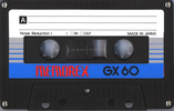Compact Cassette Memorex GX 60 Type I Normal 1980 Japan