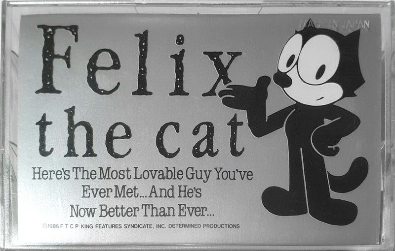 Compact Cassette Citizen Felix The Cat 46 "FL-46BLD" Type I Normal 1986 Japan