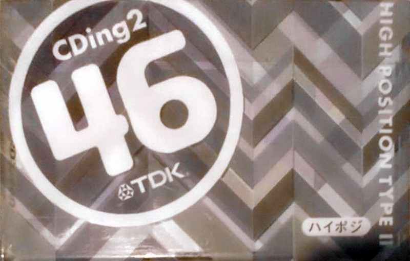 Compact Cassette TDK CDing 2 40 "CD2-46U" Type II Chrome 2002 Japan