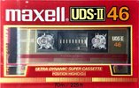 Compact Cassette Maxell UDS 46 "UDS-II" Type II Chrome 1985 USA