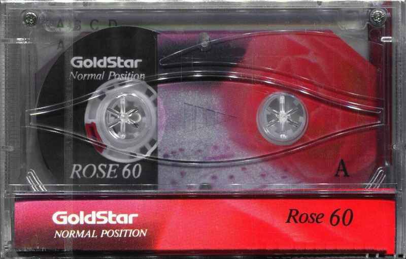 Compact Cassette Goldstar I send you my love and best wishes 60 "Rose" Type I Normal 1992 Japan