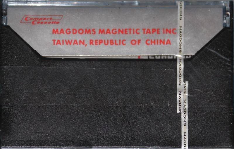 Compact Cassette Magdoms MD 60 Type I Normal 1983 Taiwan
