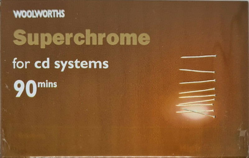 Compact Cassette Woolworths 90 Type II Chrome 1997 UK