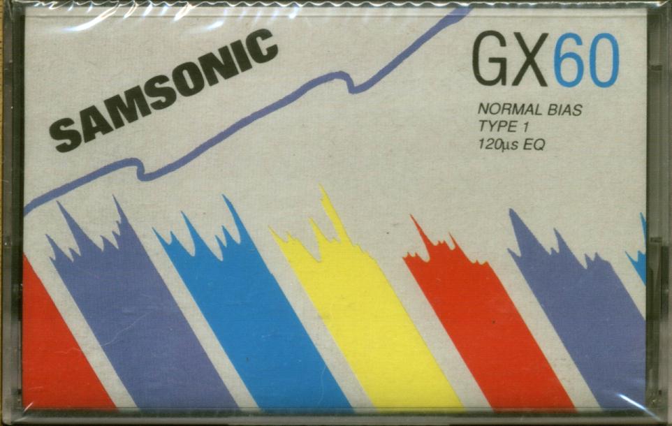 Compact Cassette Samsonic GX 60 Type I Normal Unknown Country