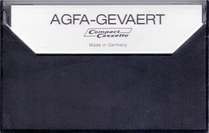 Compact Cassette AGFA Super 90+6 Type I Normal 1972 Europe