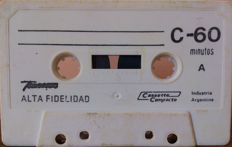 Compact Cassette Tennessee 60 Type I Normal Argentina