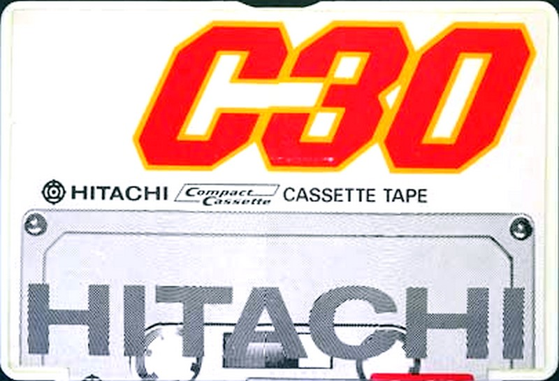 Compact Cassette Hitachi 30 Type I Normal 1971 Japan
