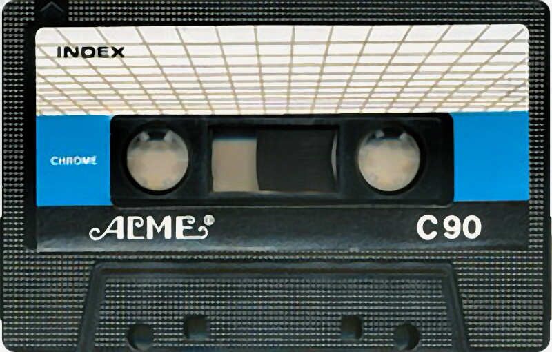 Compact Cassette Acme 90 Type II Chrome 1995 Worldwide