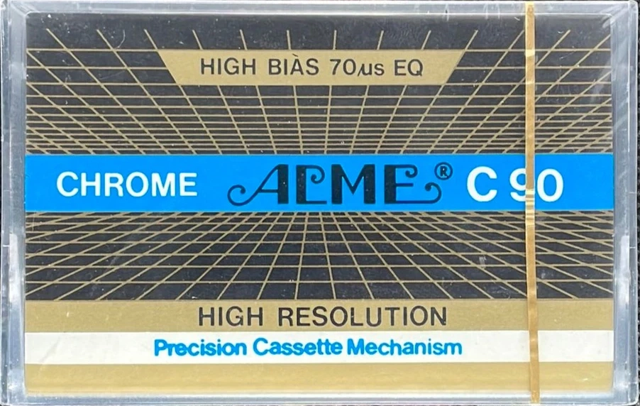 Compact Cassette Acme 90 Type II Chrome 1995 Worldwide