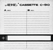 Compact Cassette Acme 90 Type II Chrome 1995 Worldwide