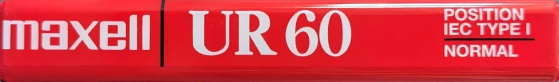 Compact Cassette Maxell UR 60 Type I Normal 2000 Latin America