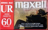 Compact Cassette Maxell UR 60 Type I Normal 2000 Latin America