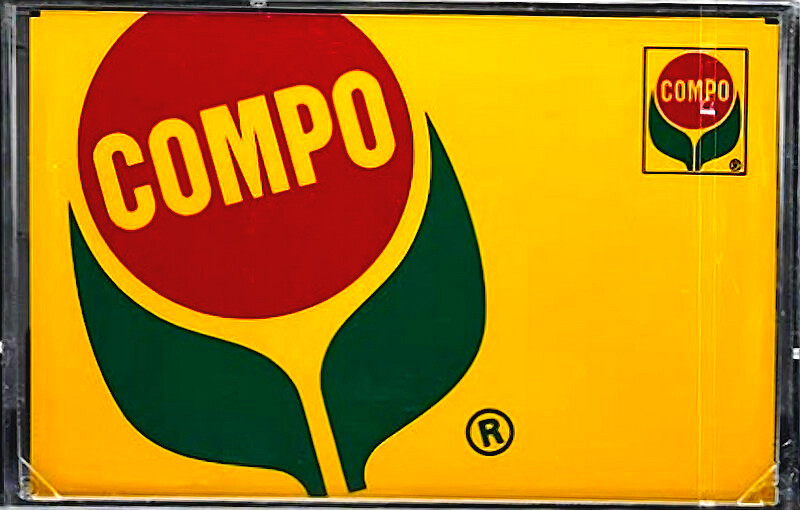 Compact Cassette BASF Chrome Extra II 60 "Compo" Type II Chrome 1991 Germany