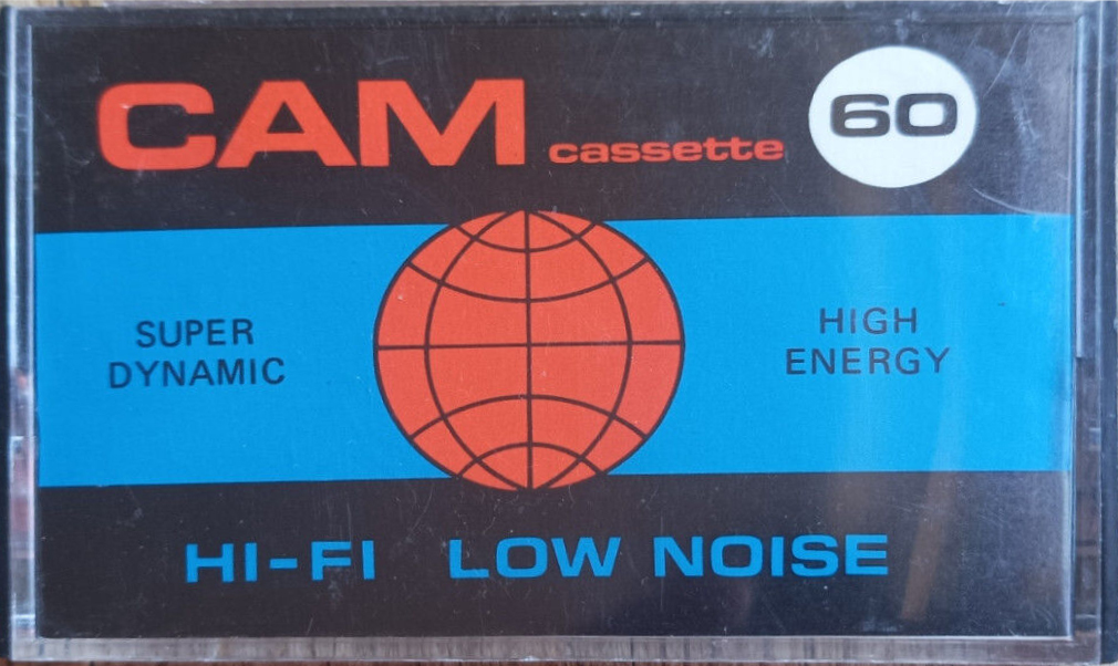 Compact Cassette Cam 60 Type I Normal Hong Kong