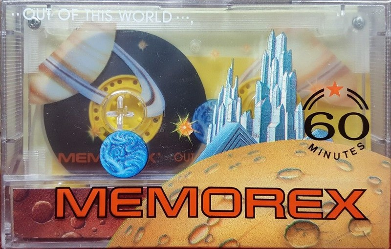 Compact Cassette Memorex 60 "Out Of This World" Type I Normal 1989 Europe