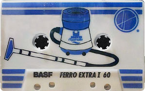 Compact Cassette BASF Ferro Extra I 60 "Hoover" Type I Normal Germany