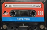 Compact Cassette Silver Sound Super Ferro 60 "Multibrand transparent" Type I Normal 1984 Europe