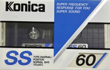 Compact Cassette Konica SS 60 Type I Normal 1984 Japan