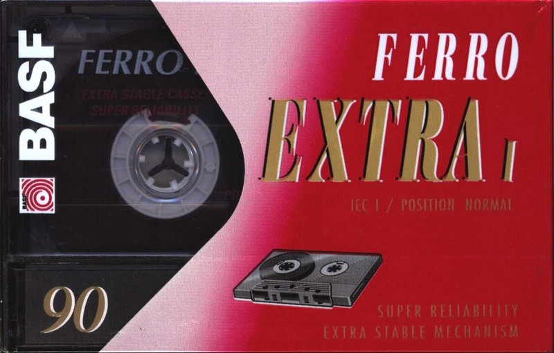 Compact Cassette BASF Ferro Extra I 90 Type I Normal 1994 Europe