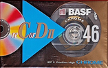 Compact Cassette BASF Record II 46 Type II Chrome 1995 Europe