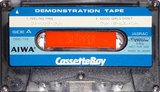Compact Cassette Aiwa "DMC-159 CassetteBoy" Demonstration Tape 1980 Japan