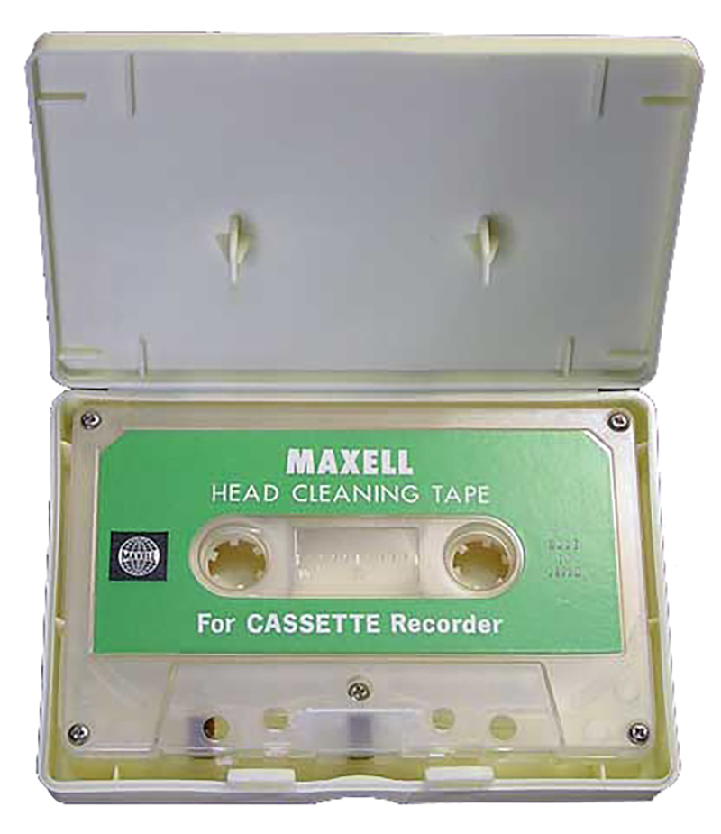 Compact Cassette Maxell Cleaning Cassette 1969 USA