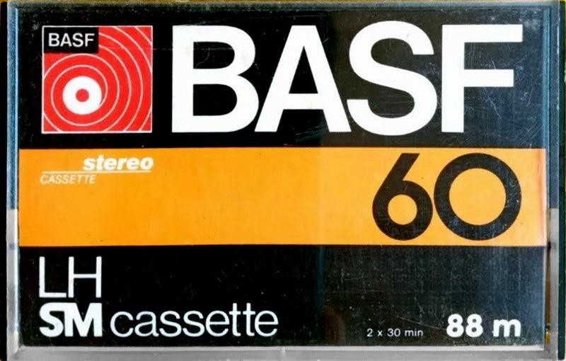 Compact Cassette BASF LH 60 Type I Normal 1978 Brazil