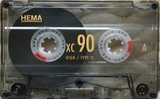 Compact Cassette Hema XC 90 Type I Normal 1995 Netherlands