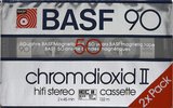 2 pack BASF Chromdioxid II 90 Type II Chrome 1985 Europe