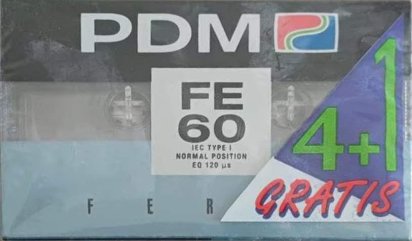 5 pack PDM FE 60 Type I Normal 1990 Europe