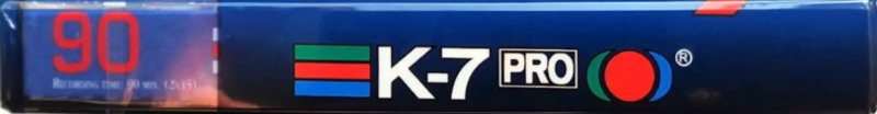 Compact Cassette K-7 FE-X 90 "PRO" Type I Normal 1990 Europe