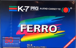 Compact Cassette K-7 FE-X 90 "PRO" Type I Normal 1990 Europe