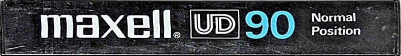 Compact Cassette Maxell UD 90 Type I Normal 1980 Europe