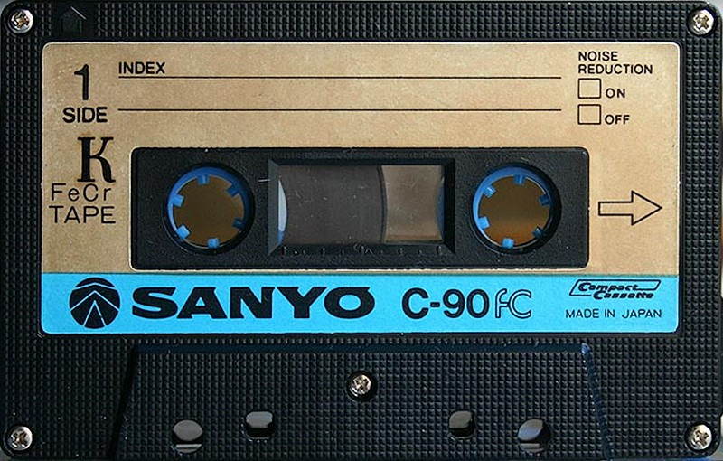 Compact Cassette Sanyo FC 90 Type III Ferro Chrome 1978 Japan