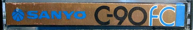 Compact Cassette Sanyo FC 90 Type III Ferro Chrome 1978 Japan