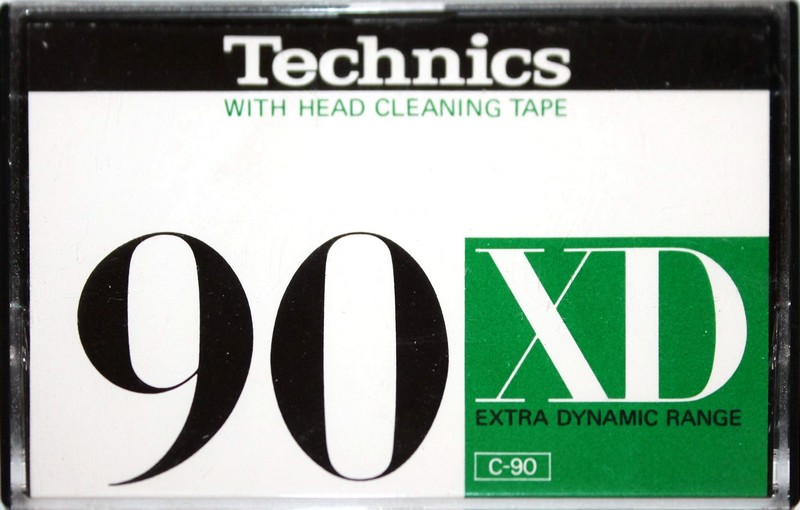 Compact Cassette Technics XD 90 "RT-90XD" Type I Normal 1978 Japan