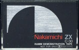 Compact Cassette Nakamichi ZX 30 "RAMM Demonstration" Type IV Metal 1980 USA