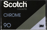 Compact Cassette Scotch Chrome 90 Type II Chrome 1981 Europe