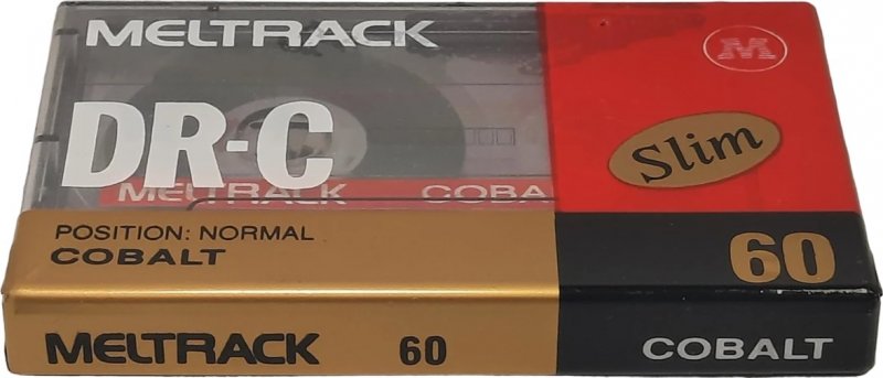 Compact Cassette Meltrack DR-C 60 "Cobalt" Type I Normal India
