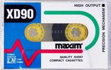Compact Cassette Maxim XD 90 Type I Normal 1998 UK
