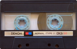 Compact Cassette Denon DX3 50 Type I Normal 1984 Japan