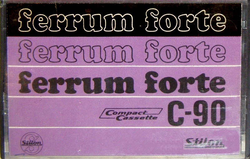 Compact Cassette Stilon Ferrum Forte 90 Type I Normal Poland