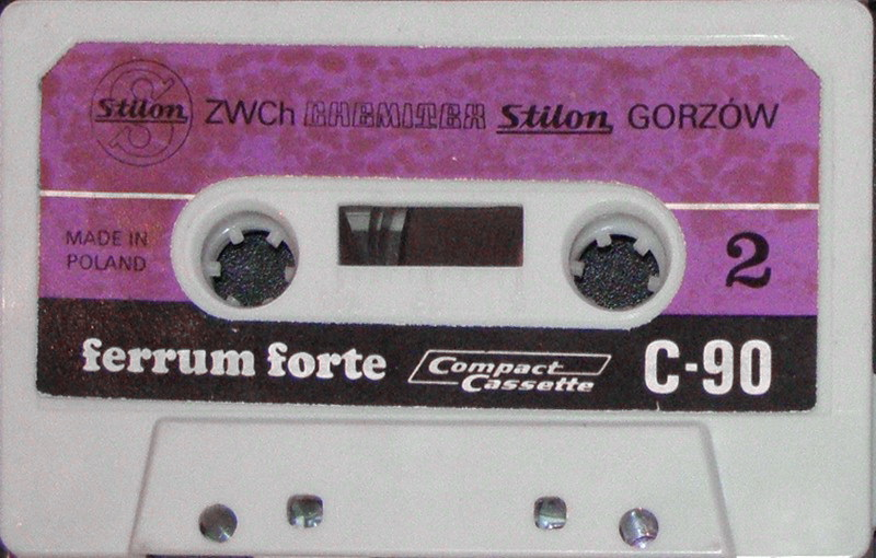 Compact Cassette Stilon Ferrum Forte 90 Type I Normal Poland