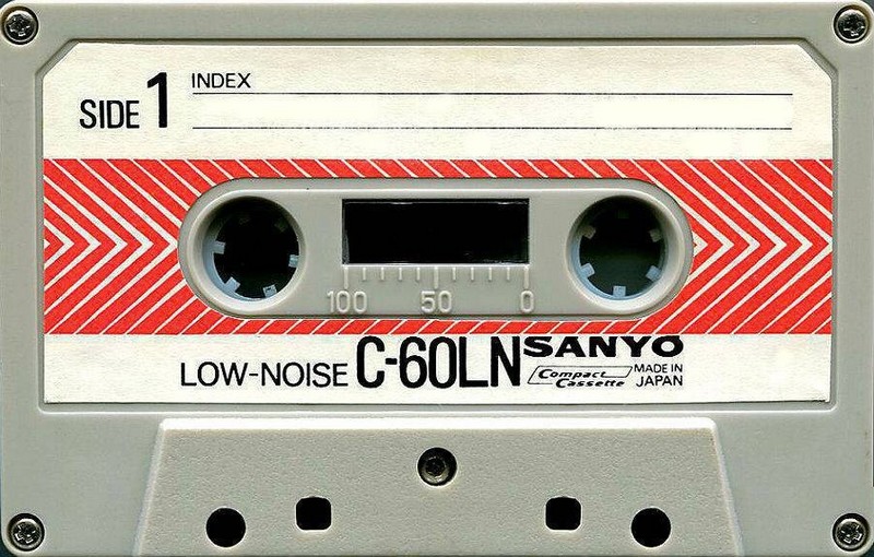 Compact Cassette Sanyo LN 60 Type I Normal 1975 Europe
