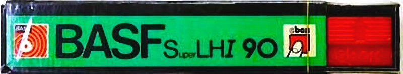 Compact Cassette BASF Super LH I 90 Type I Normal 1978 Japan