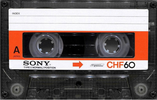 Compact Cassette Sony CHF 60 Type I Normal 1978 North America