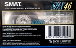 Compact Cassette Smat SH X 46 Type I Normal 1993 Europe