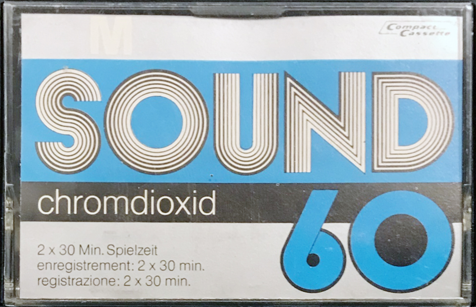 Compact Cassette M Sound 60 Type II Chrome 1981 Europe