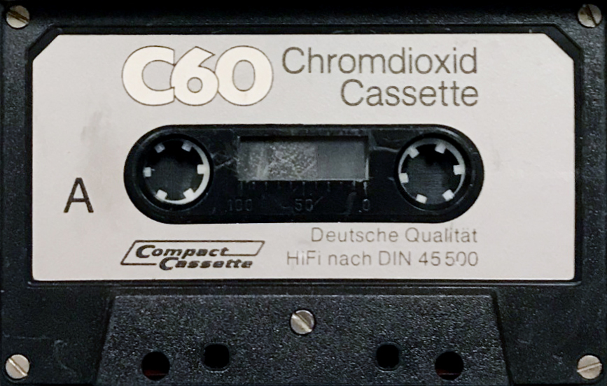 Compact Cassette M Sound 60 Type II Chrome 1981 Europe
