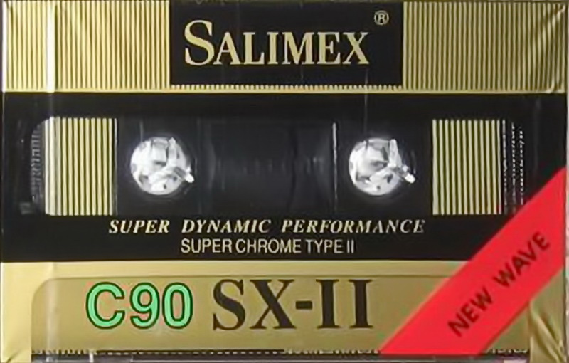 Compact Cassette Salimex 90 "SX-II" Type II Chrome 1983 Europe